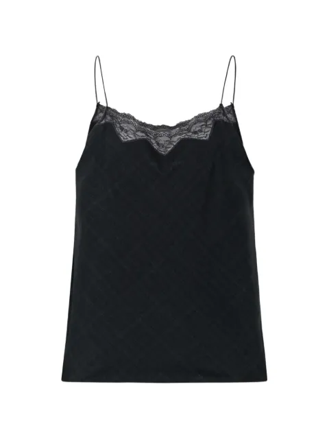 Wooyoungmi lace-trim camisole top