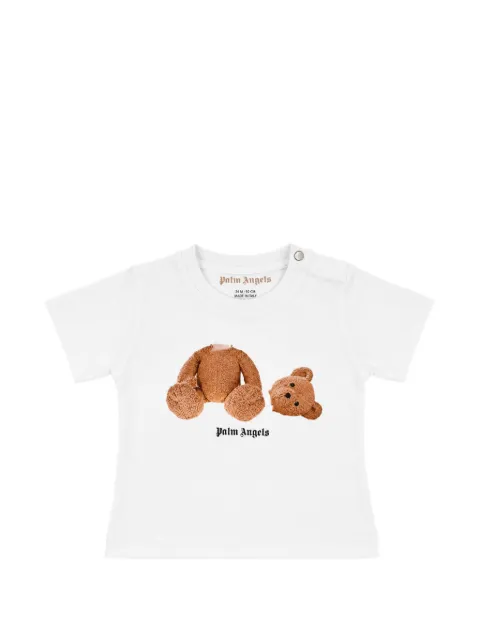 Palm Angels Kids T-shirt met Bear-print