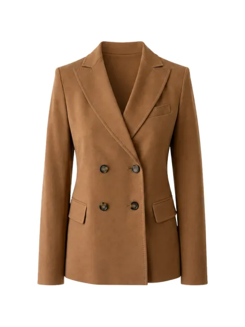 Weekend Max Mara double-breasted peak-lapel jacket