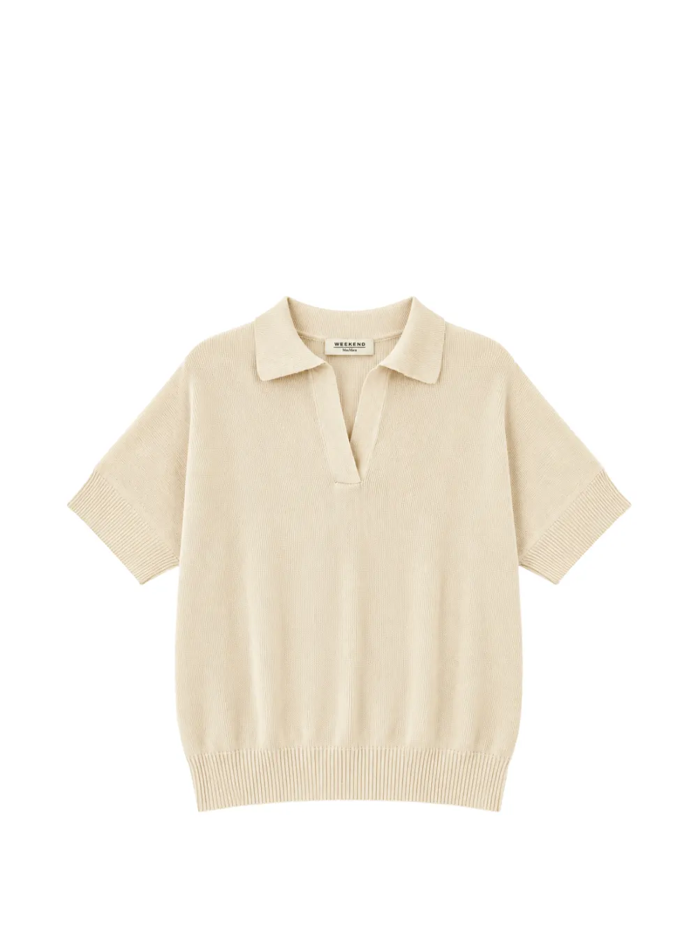 Weekend Max Mara short-sleeve polo sweater