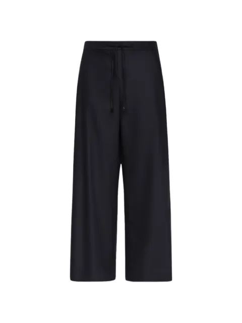 'S Max Mara pants anchos con cordones en la pretina