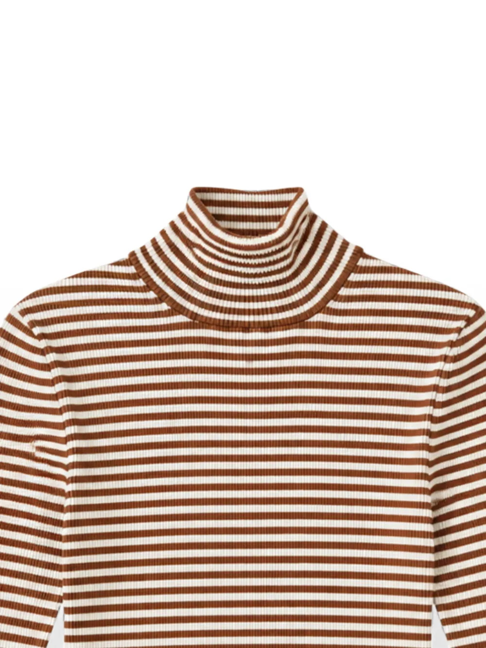 Max Mara striped ribbed-knit sweater Bruin
