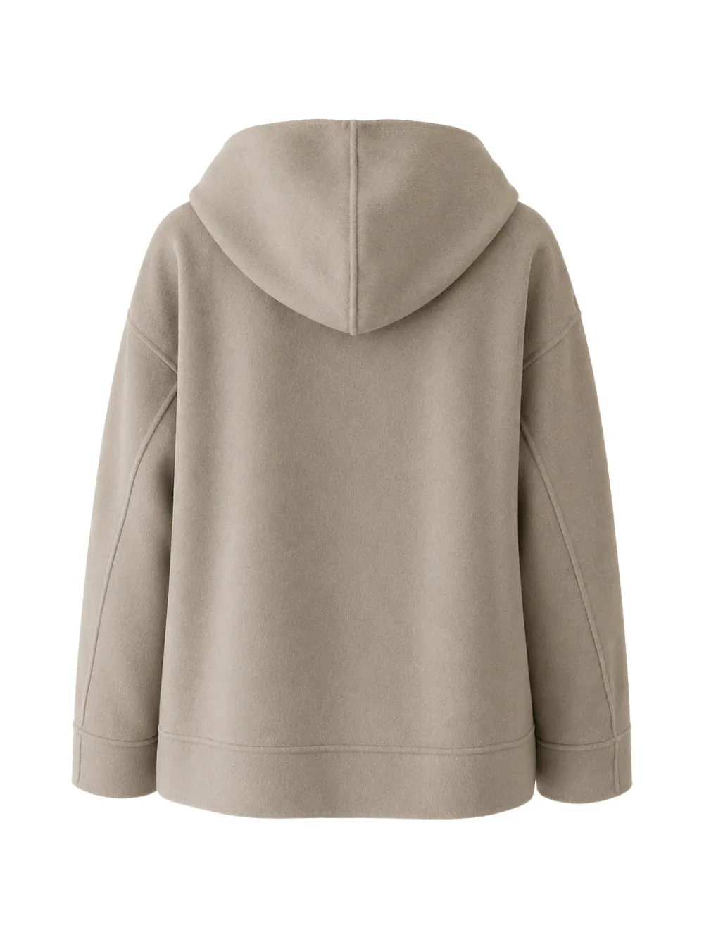 'S Max Mara Hoodie met rits Beige