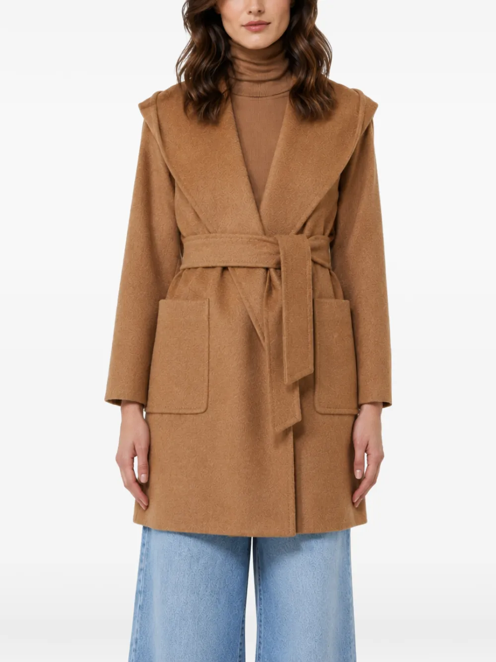Max Mara camel robe coat Beige