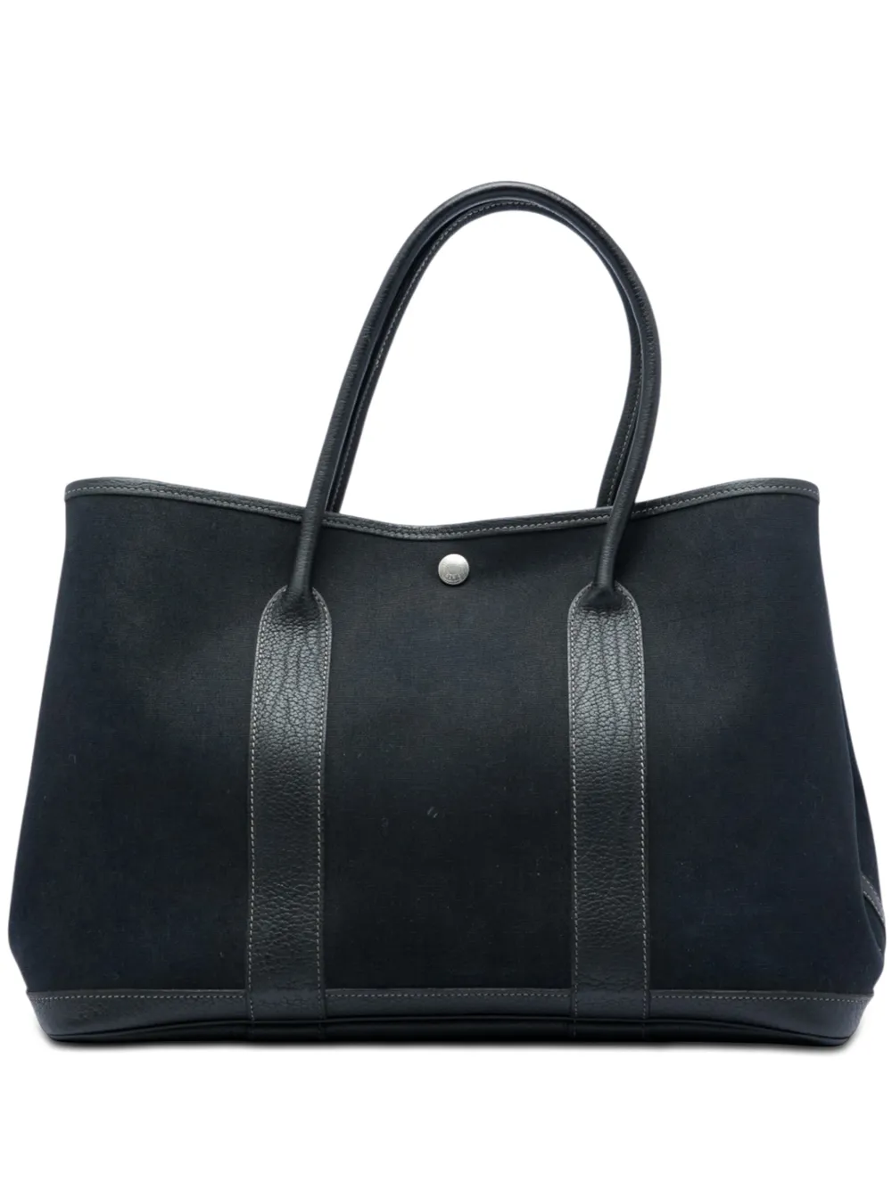Hermès Pre-Owned 2004 Toile and Negonda Garden Party 36 tote bag - Nero