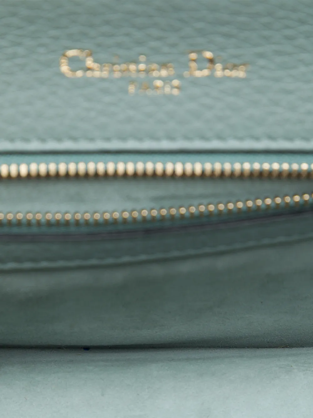 Dior Pre-owned 2017 Small Grained Calfskin Diorama Flap Crossbody Bag in Blue, view 5