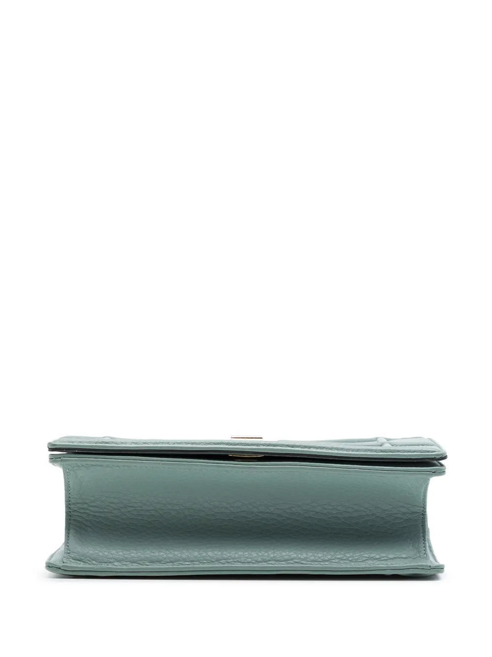 Dior Pre-owned 2017 Small Grained Calfskin Diorama Flap Crossbody Bag in Blue, view 4