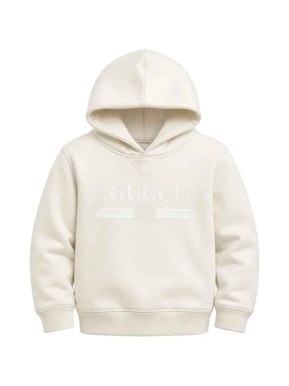 Gucci Kids logo-print hoodie - Weiß