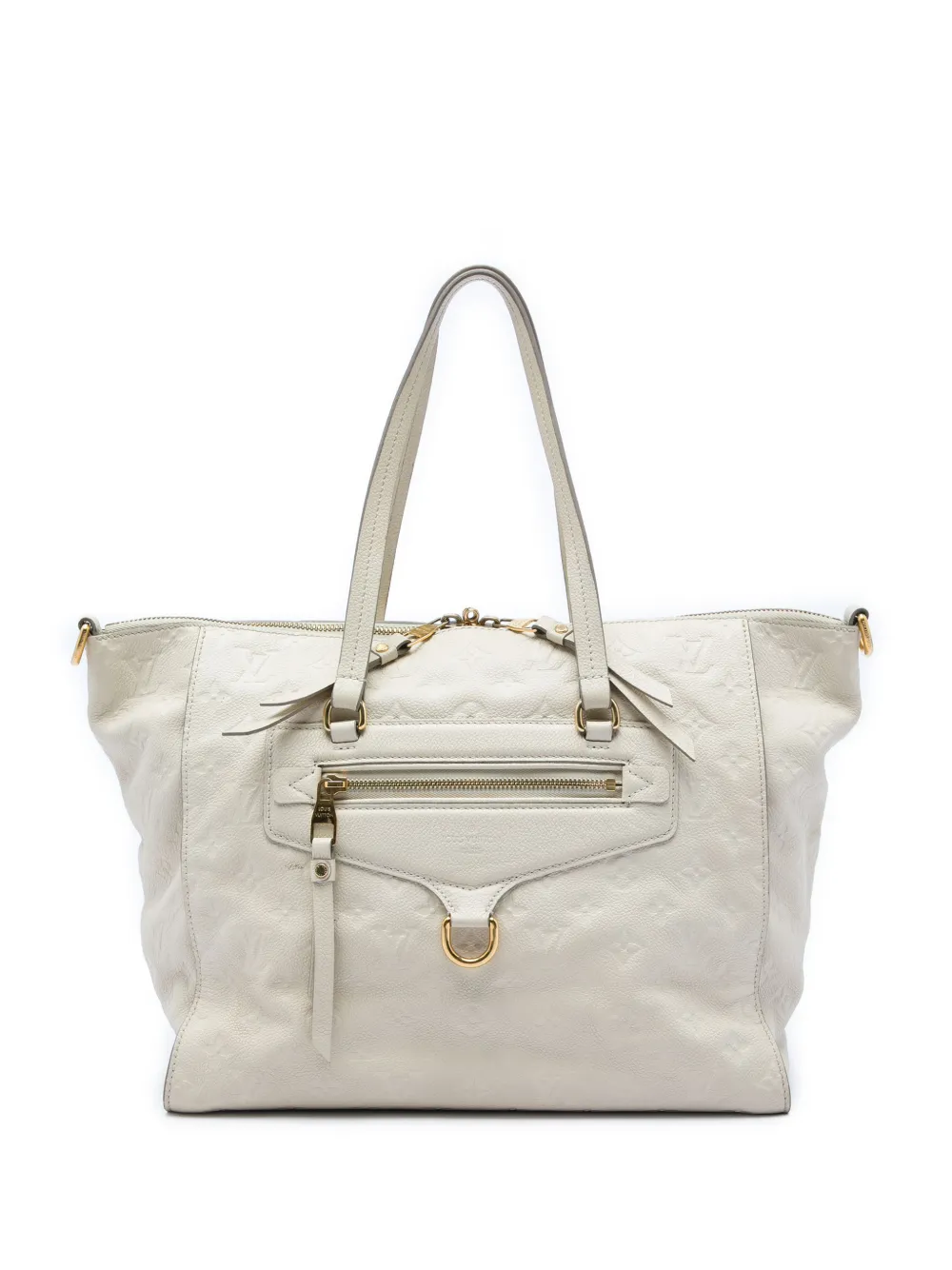 Louis Vuitton Pre-Owned 2011 Monogram Empreinte Lumineuse PM satchel - Nude