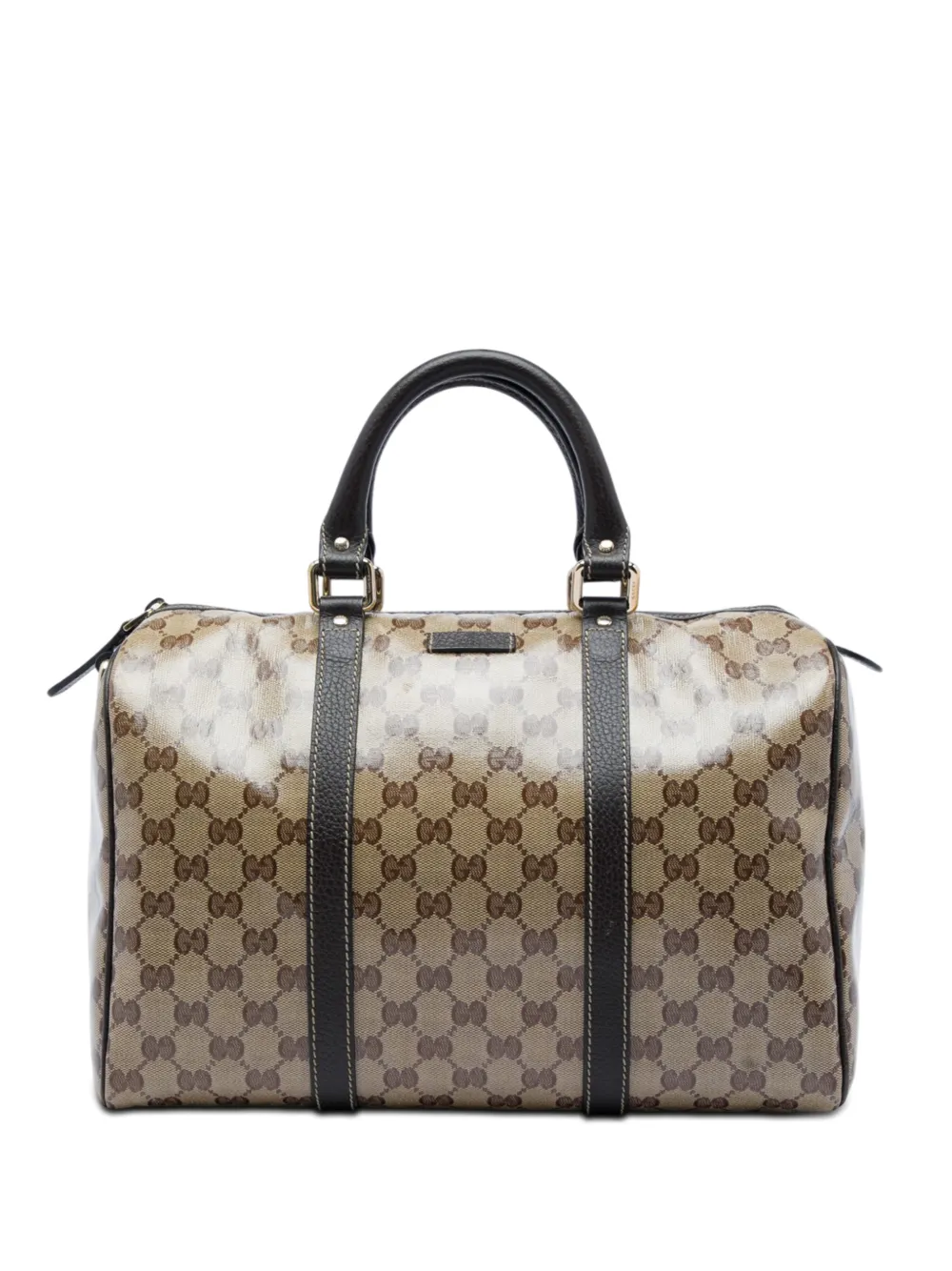 Gucci Pre-Owned 2016-2026 Medium GG Crystal Joy boston bag - Toni neutri