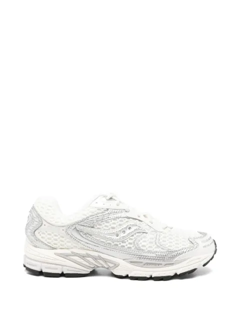 Saucony mesh-panelled metallic sneakers