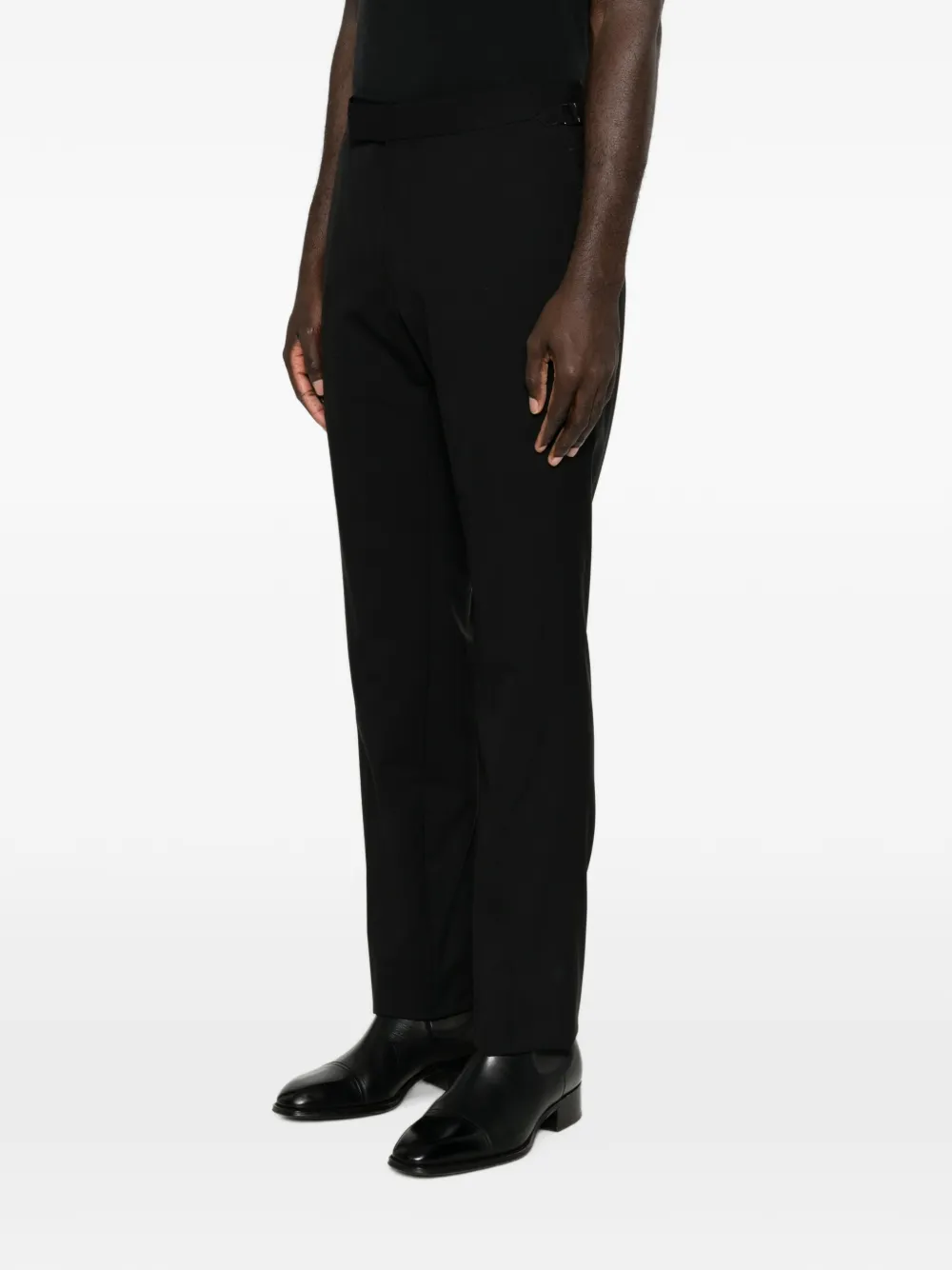 TOM FORD Pantalon met gespsluiting Zwart