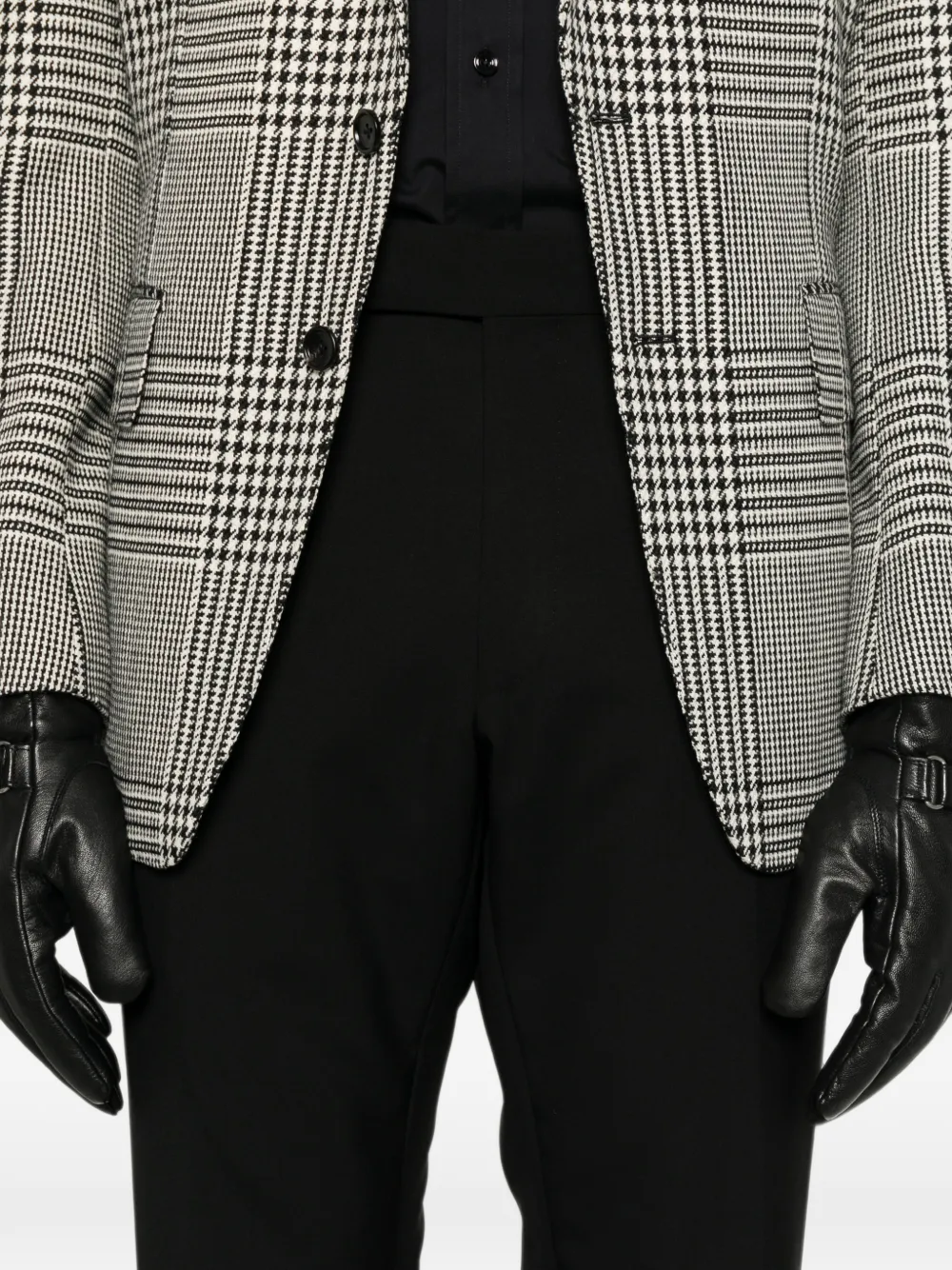 TOM FORD Pantalon met gespsluiting Zwart