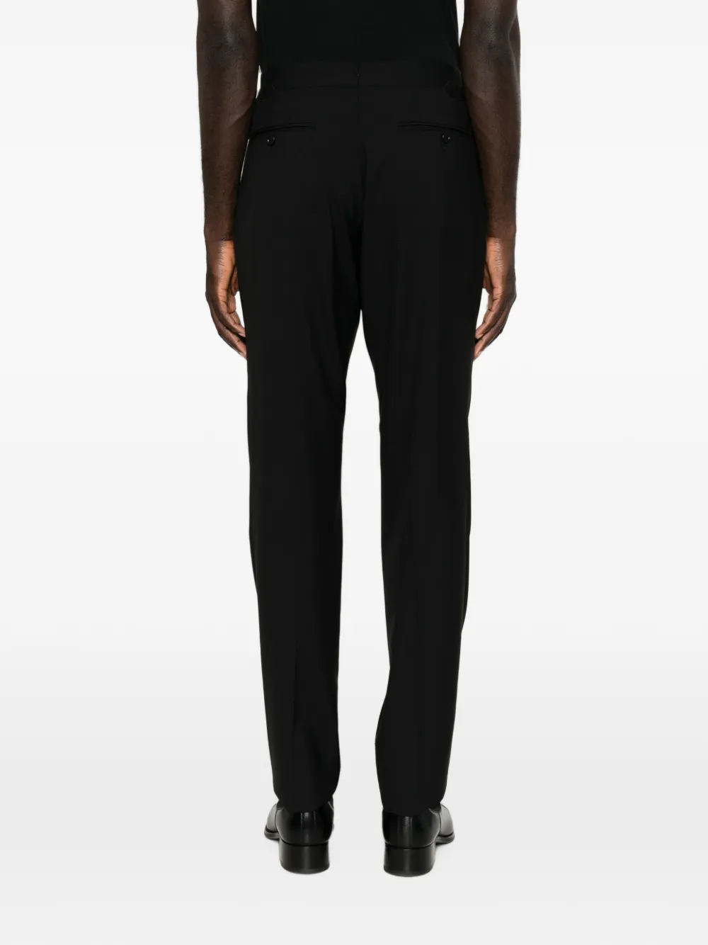 TOM FORD Pantalon met gespsluiting Zwart