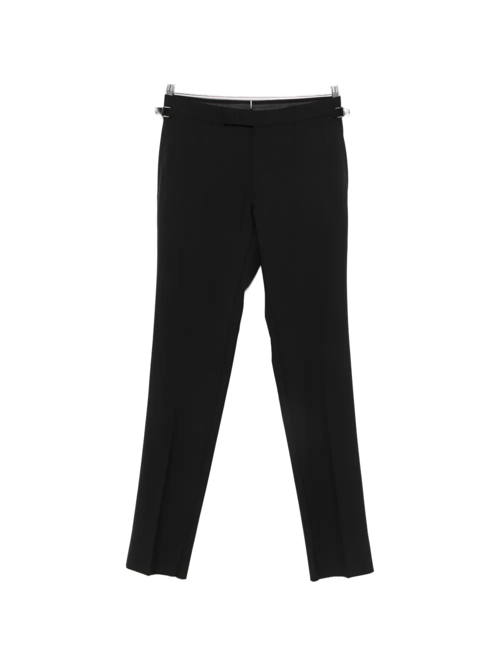 TOM FORD buckle-fastening tailored trousers - Schwarz
