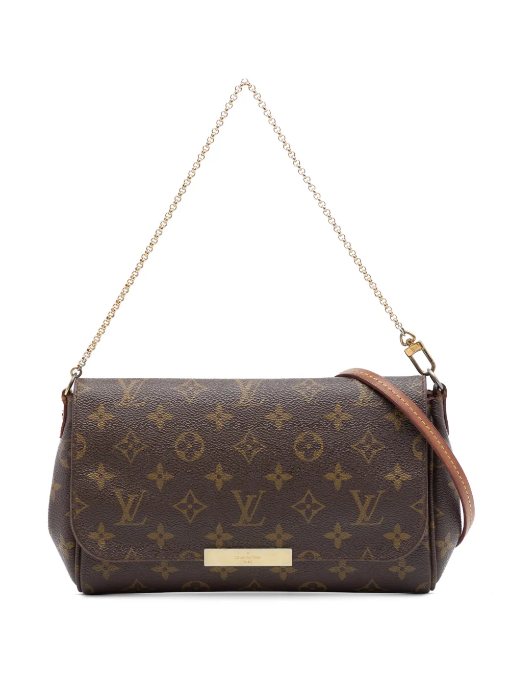 Louis Vuitton Pre-Owned 2014 Monogram Favorite MM satchel - Braun
