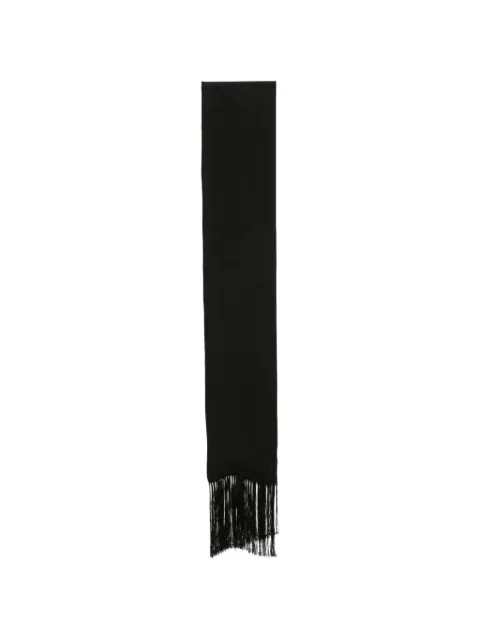 Dolce & Gabbana Pre-Owned 2000s logo-jacquard fringed scarf