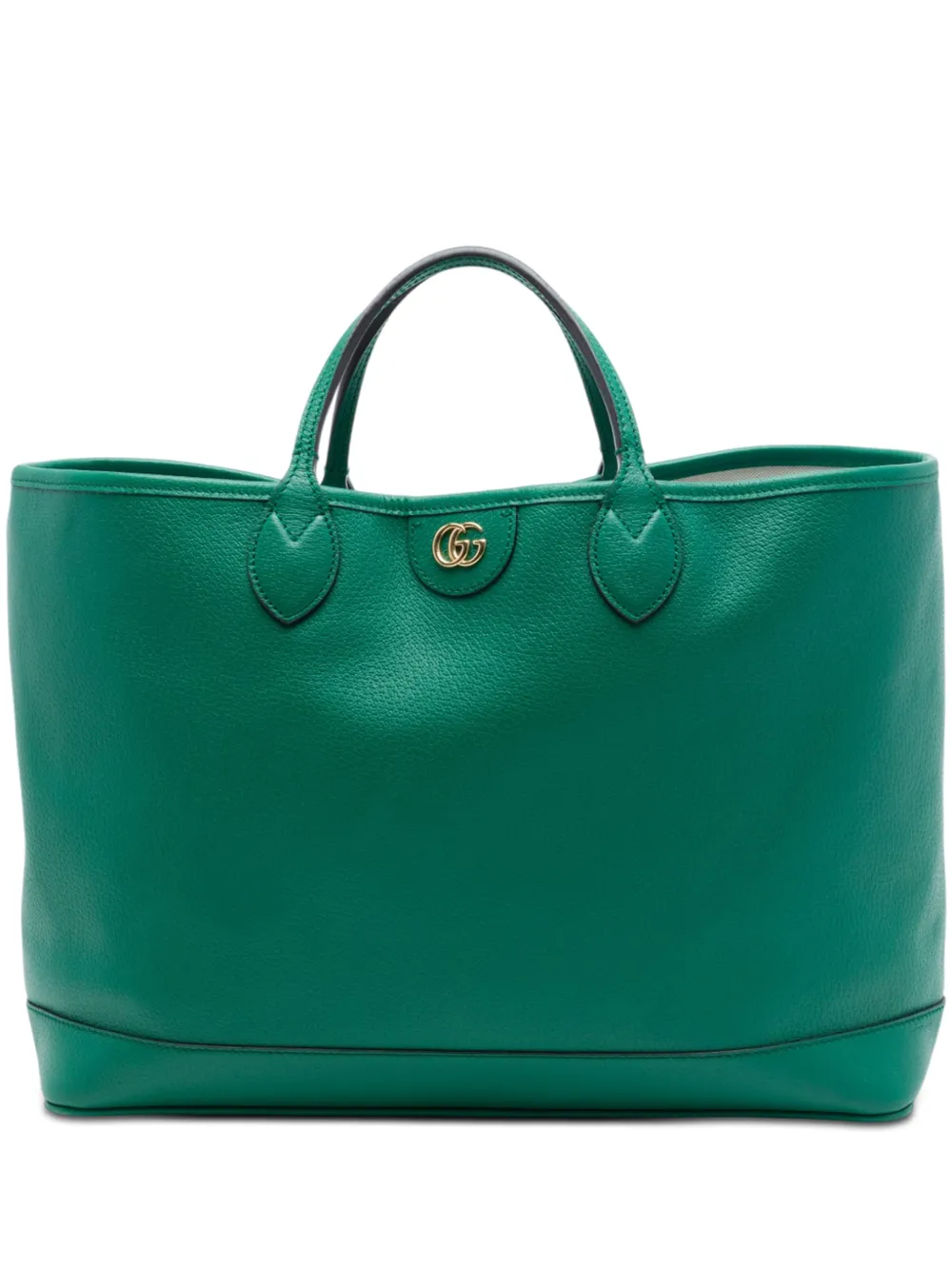 Gucci Pre-Owned 2016-2026 Medium Calfskin Ophidia Tote satchel - Verde