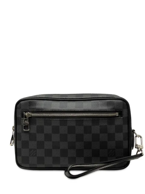 Louis Vuitton Pre-Owned 2020 Damier Graphite Kasai clutch bag