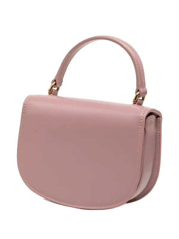 Celine Pre-Owned 2023 Mini Shiny Calfskin Besace Clea Satchel