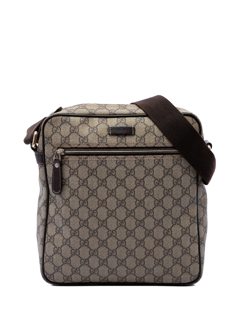 Gucci Pre-Owned 2016-2026 GG Supreme crossbody bag - Toni neutri
