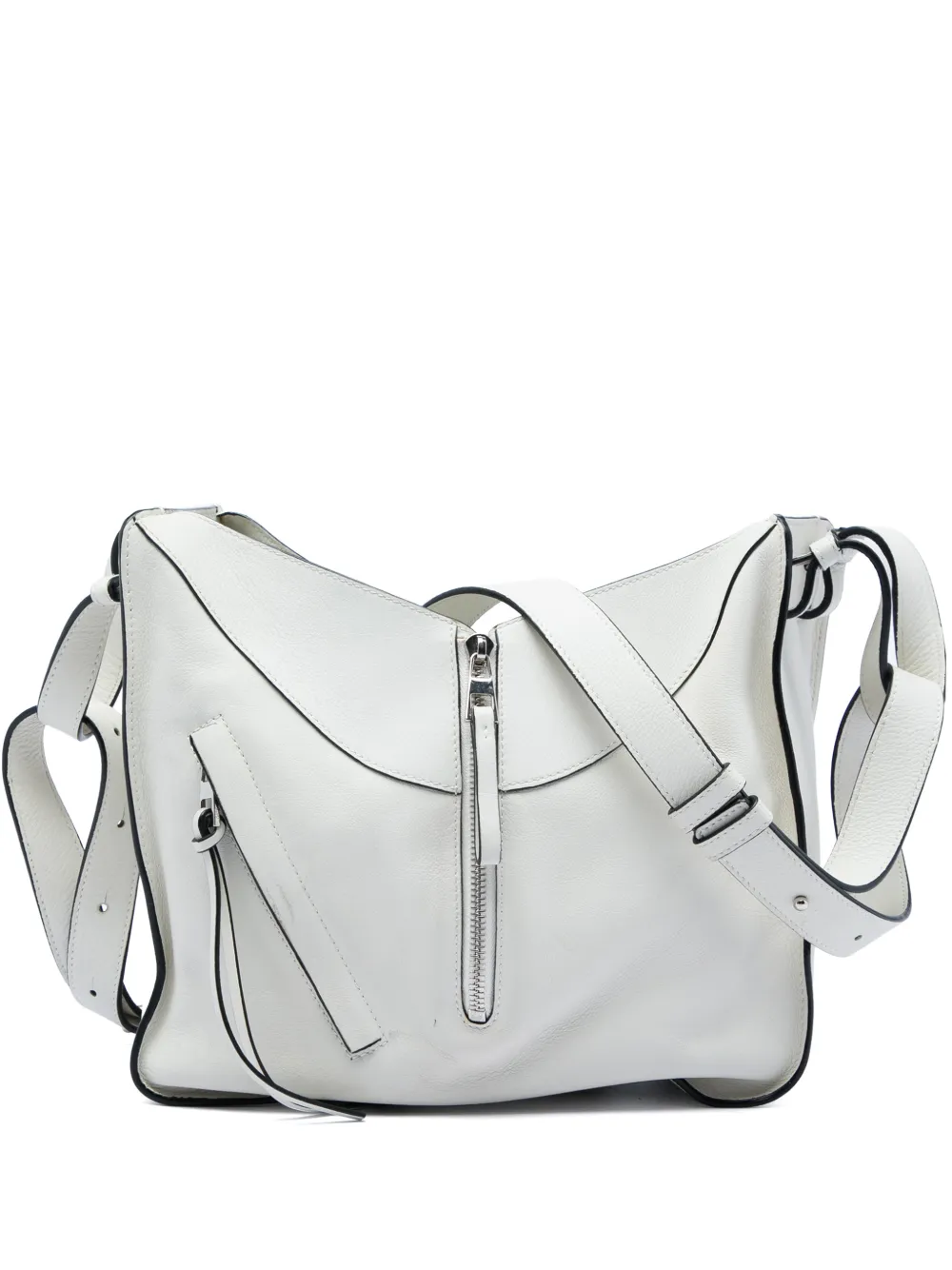 Loewe Pre-Owned 2016 Small Grained Calfskin Hammock Bag satchel - Weiß