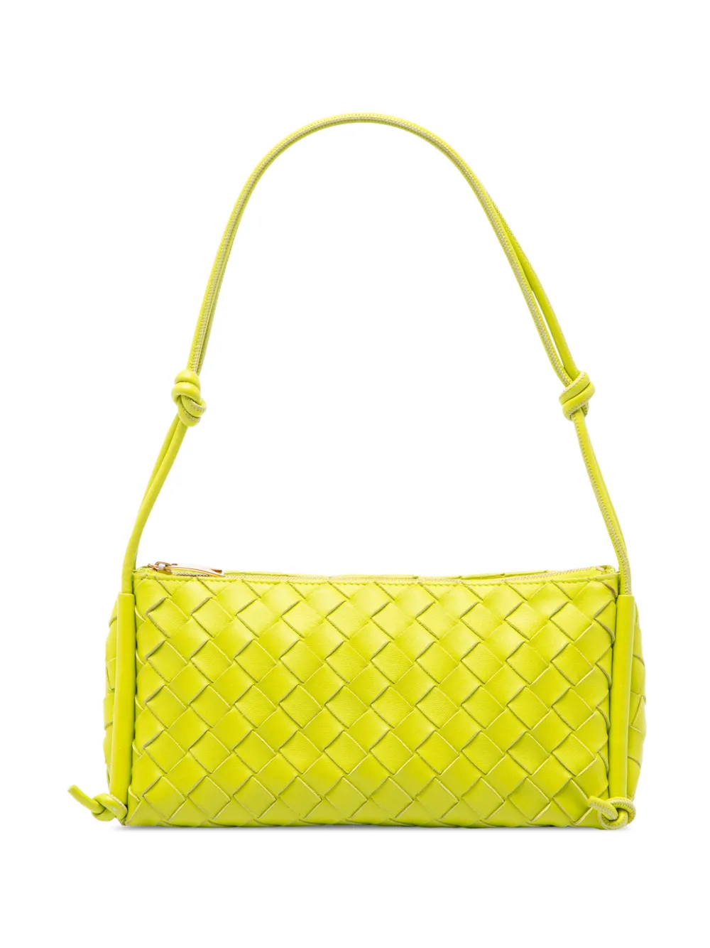 Bottega Veneta Pre-Owned 2012-2026 Nappa Intrecciato shoulder bag - Grün