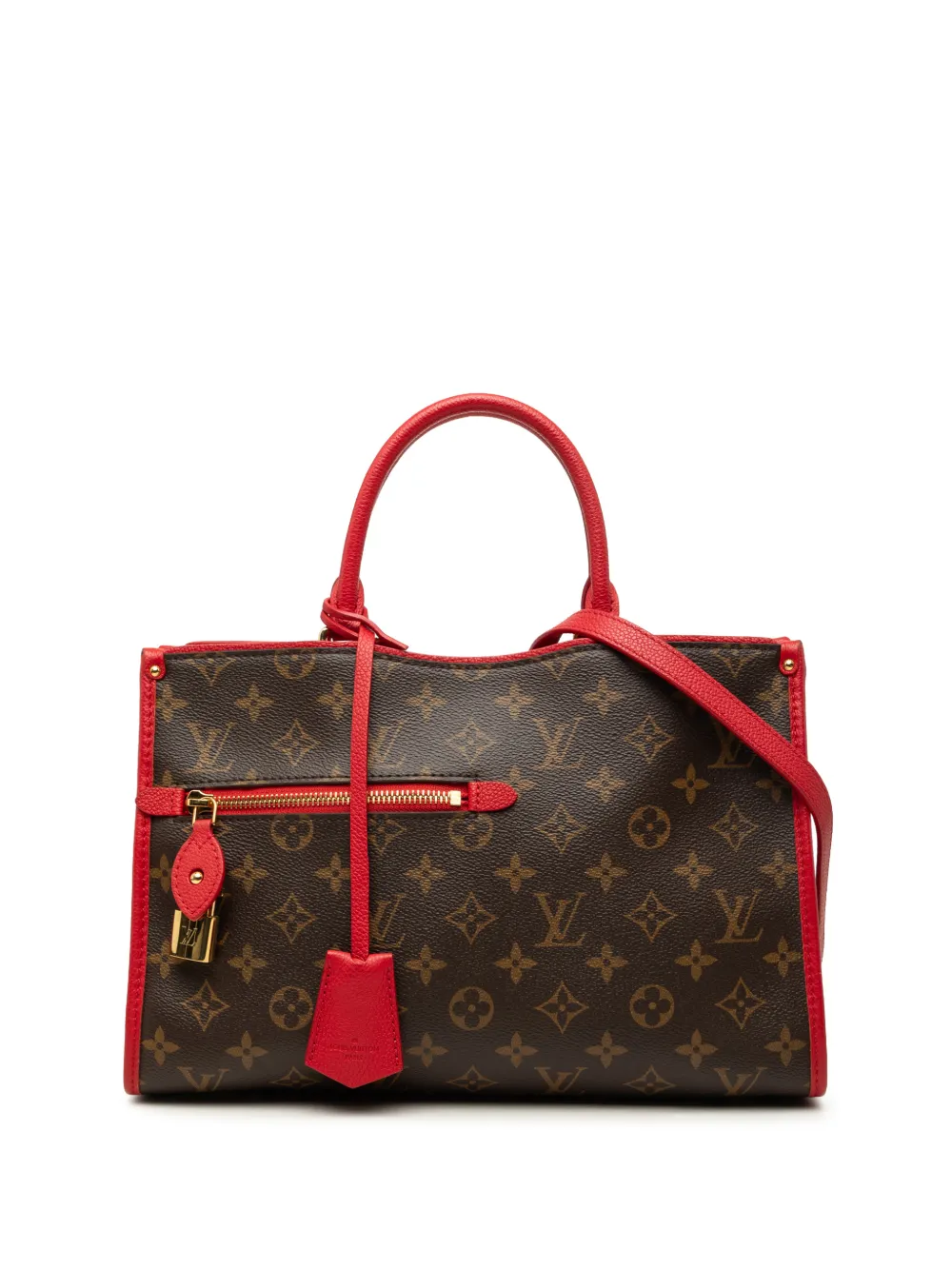 Louis Vuitton Pre-Owned 2017 Monogram Popincourt PM satchel - Braun