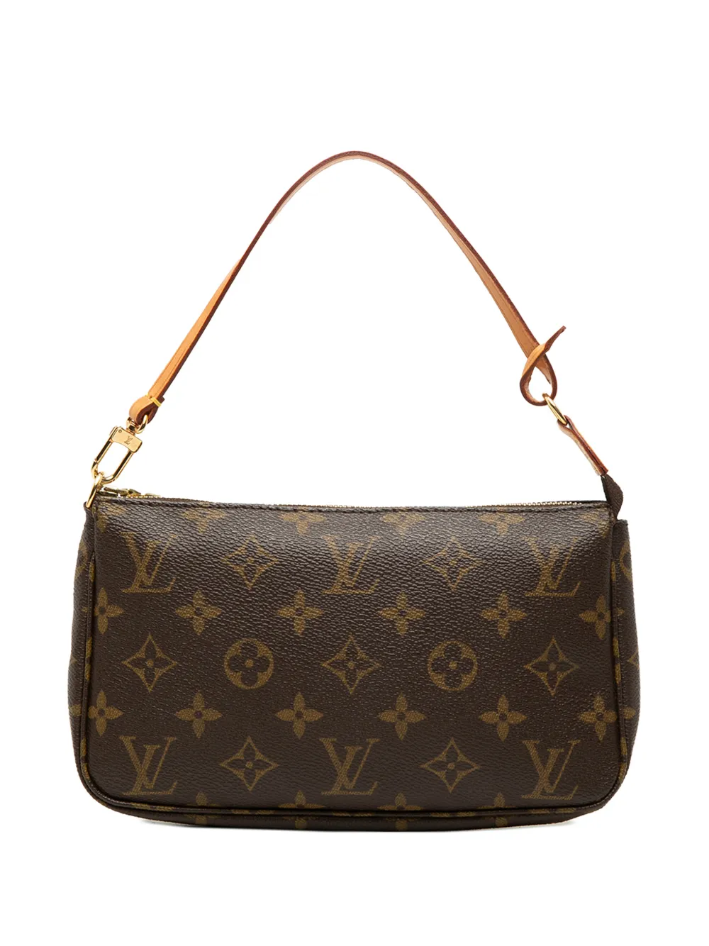 Louis Vuitton Pre-Owned 2001 Monogram Pochette Accessoires shoulder bag - Braun