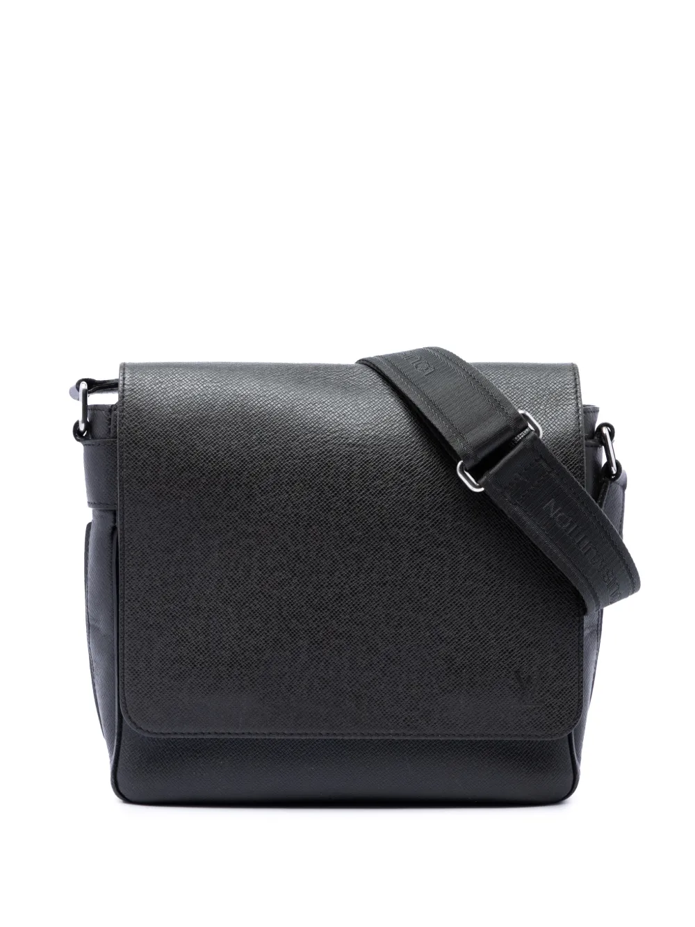 Louis Vuitton Pre-Owned 2014 Taiga Roman MM crossbody bag - Nero