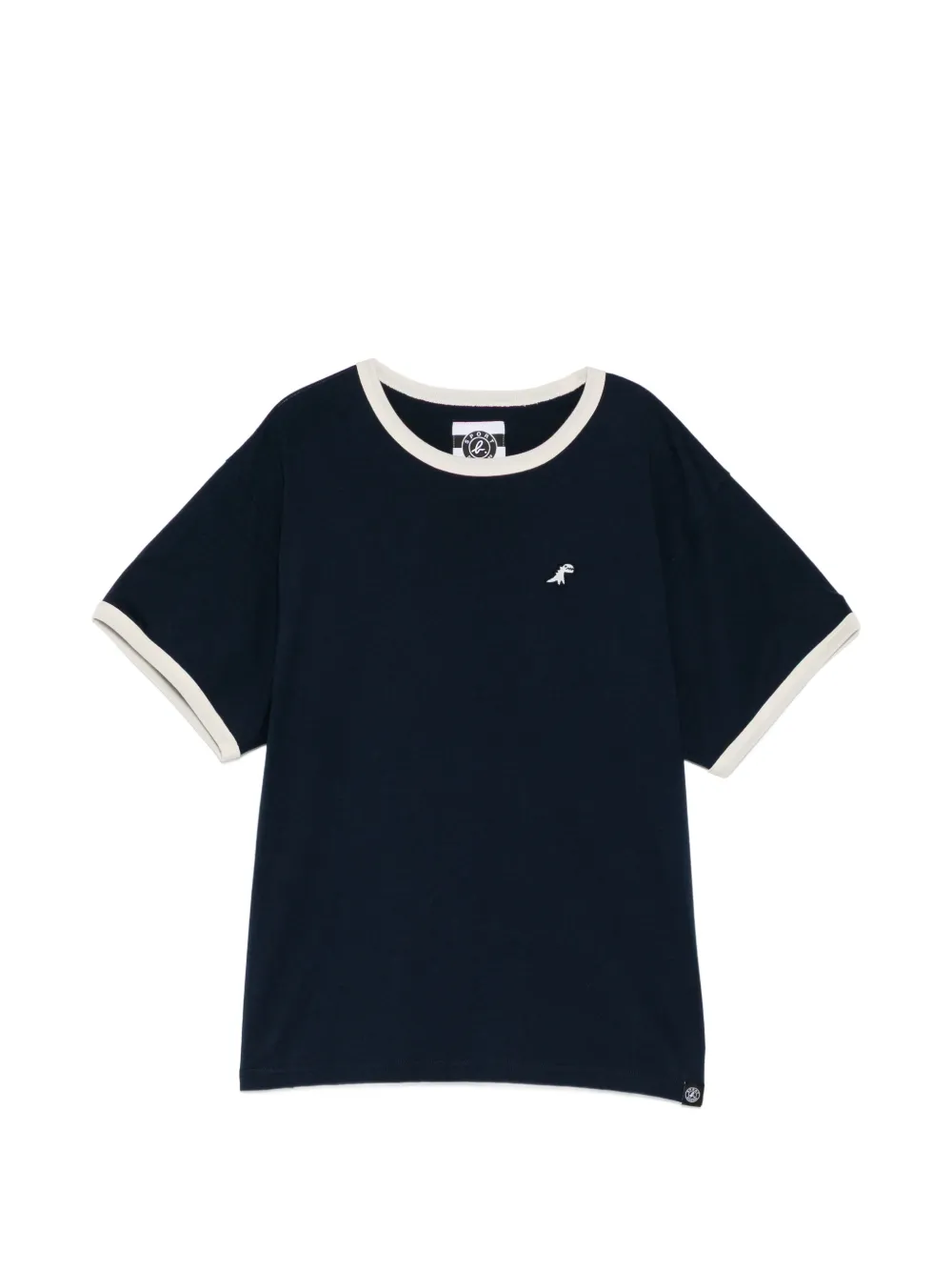 SPORT b. by agnès b. logo-embroidered T-shirt