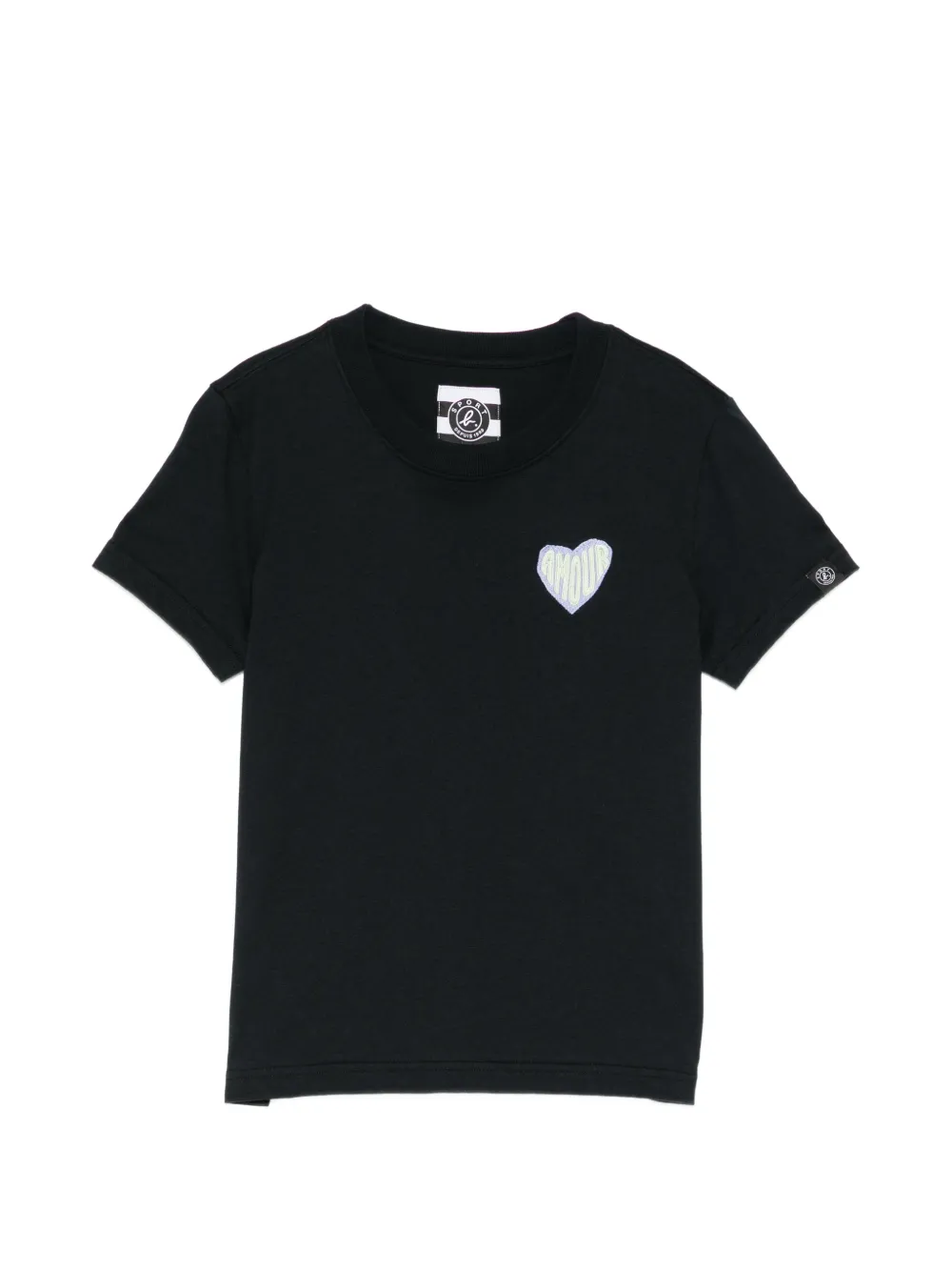 SPORT b. by agnès b. logo-embroidered T-shirt