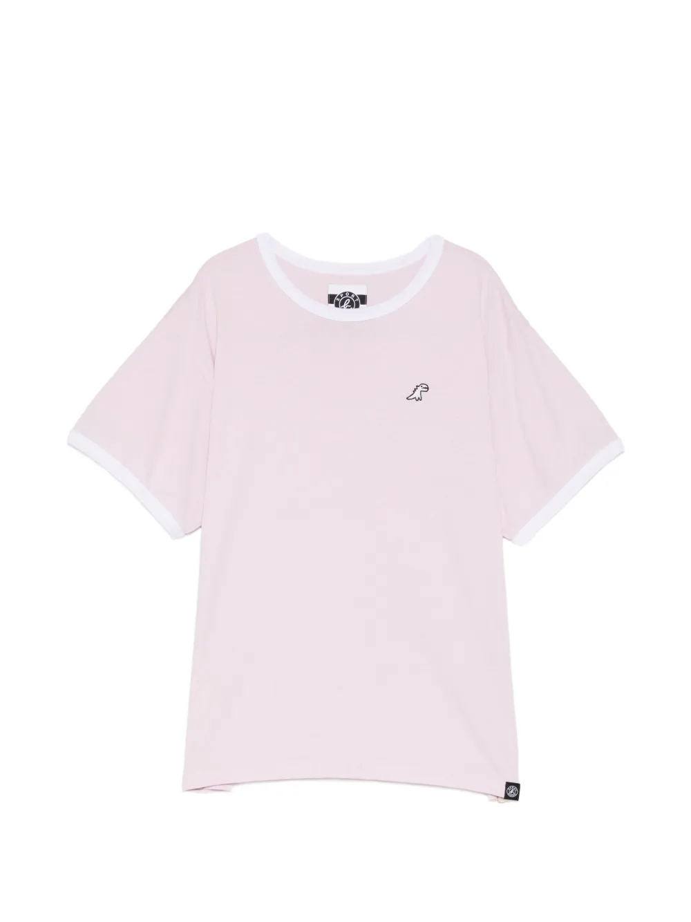 SPORT b. by agnès b. logo-embroidered T-shirt · 3