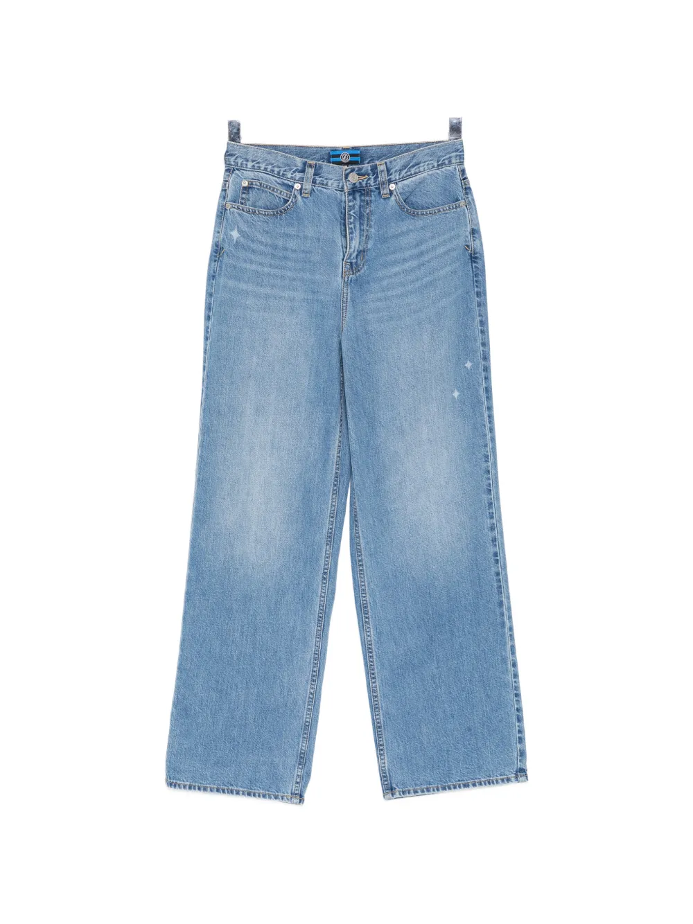 SPORT b. by agnès b. Jeans mit Logo-Stickerei - Blau