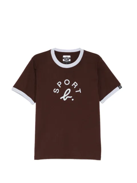SPORT b. by agnès b. playera con logo estampado