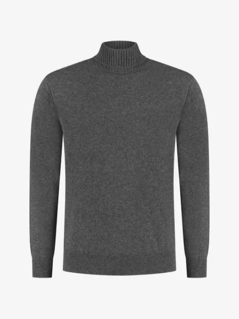 Doriani Cashmere ribbed-trim roll-neck sweater