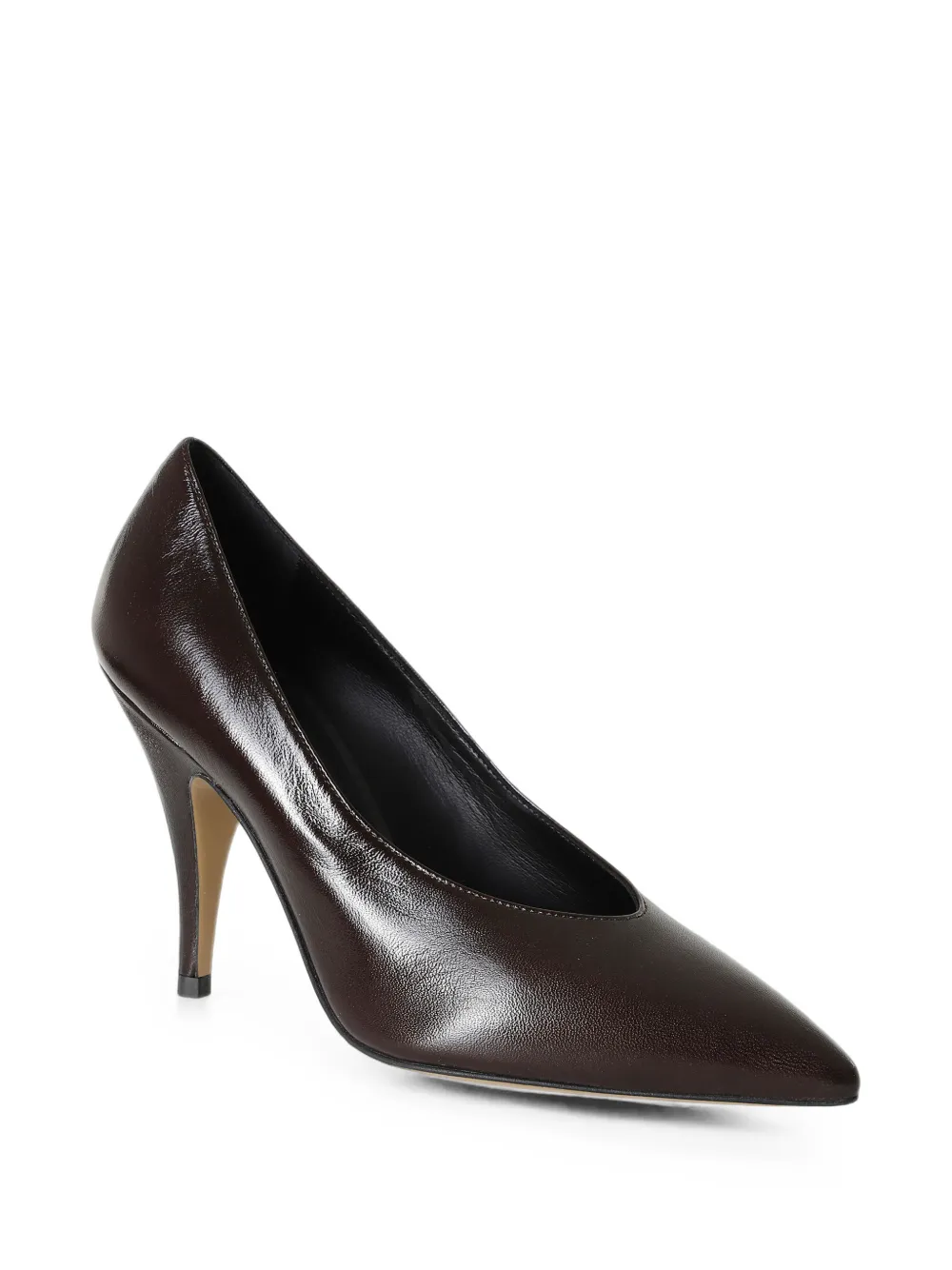 3juin Pumps met puntige neus Bruin