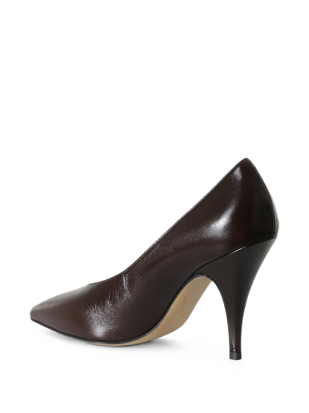 3juin Pumps met puntige neus Bruin