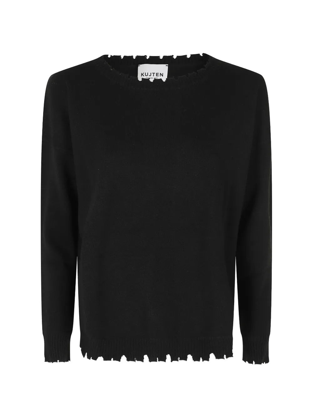 kujten Mela distressed-effect sweater - Noir kujten Mela distressed-effect sweater - Noir