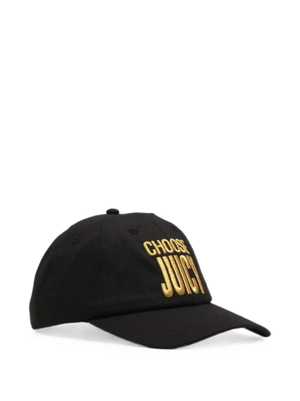 Juicy Couture logo-embroidered cap - Nero