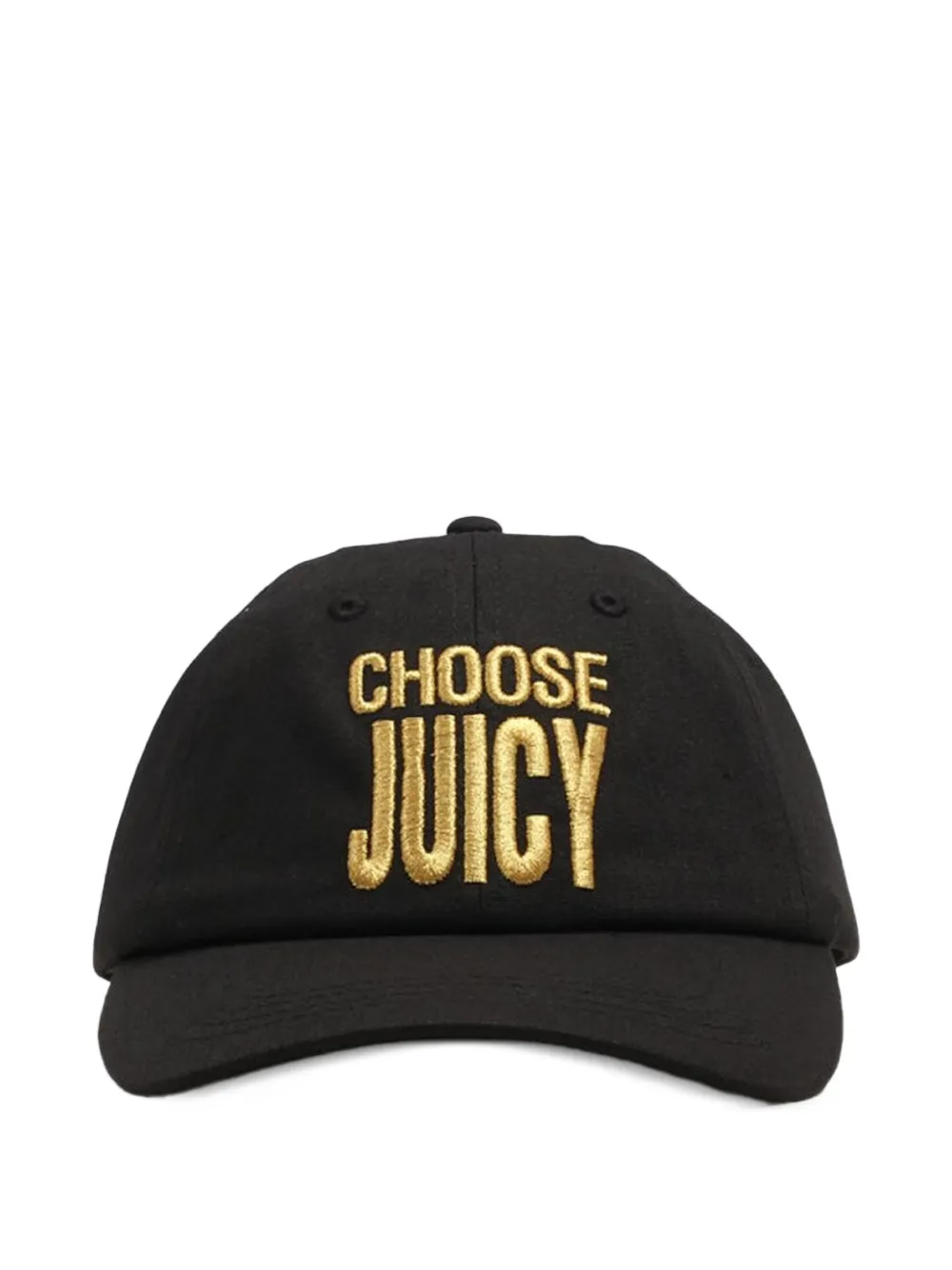Juicy Couture logo-embroidered cap - Nero