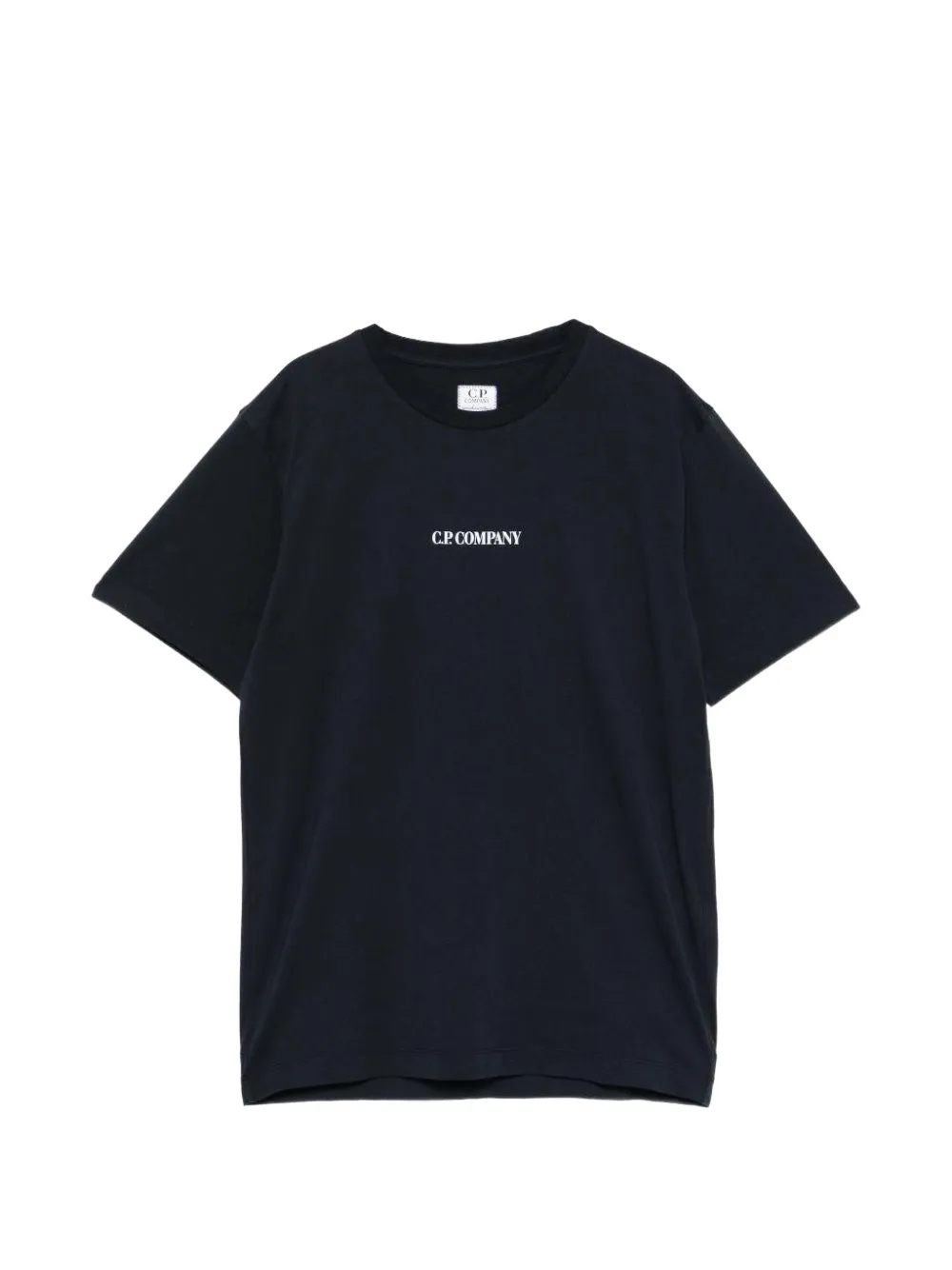 C.P. Company Kids logo-print crew-neck T-shirt - Blu