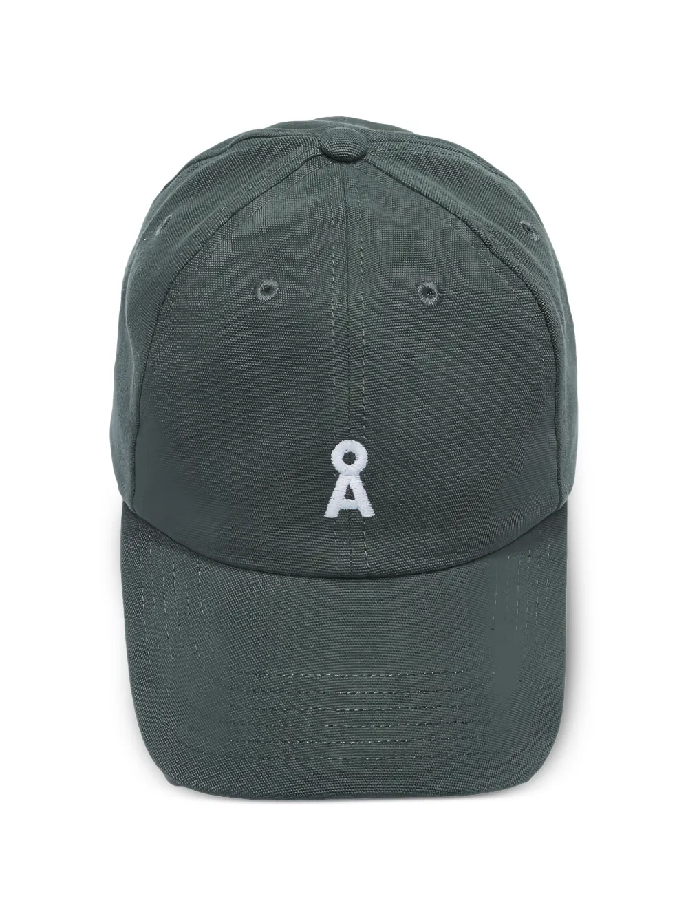ARMEDANGELS Yenaas Bold logo-embroidered baseball cap - Verde