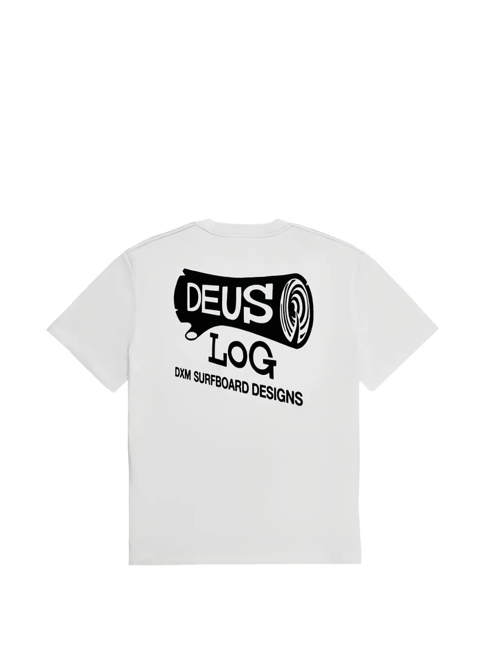 Deus Ex Machina The Log Tee T-shirt met logoprint Wit