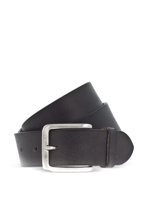 BGM LABEL buckle-fastening leather belt