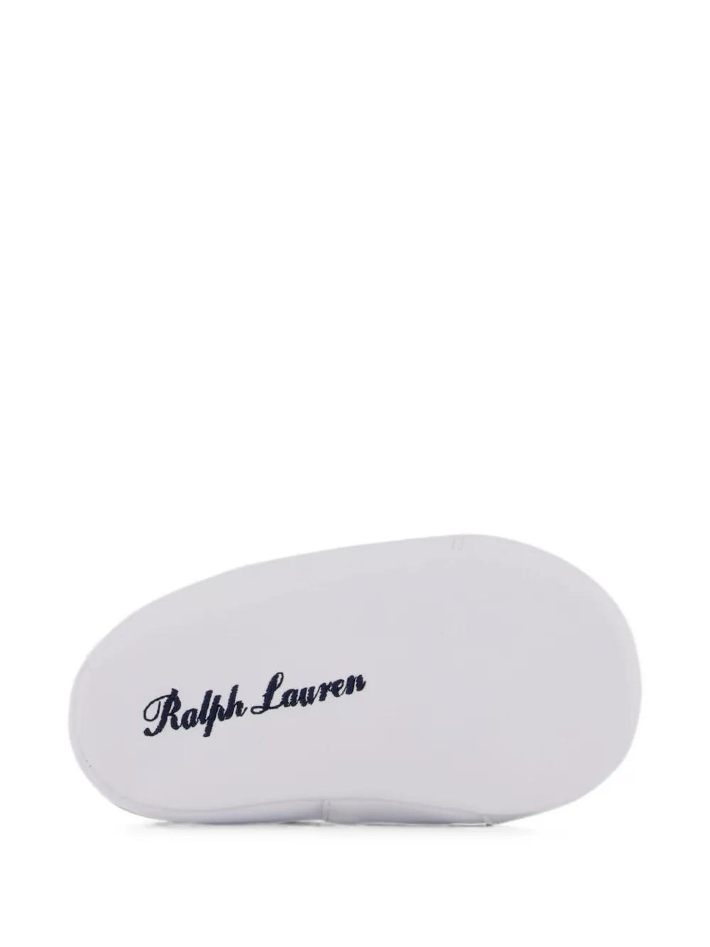 POLO RALPH LAUREN KIDS Polo Pony touch-strap sneakers Wit