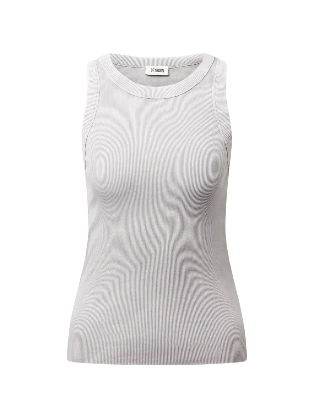 Drykorn Olina ribbed-knit tank top - Grigio