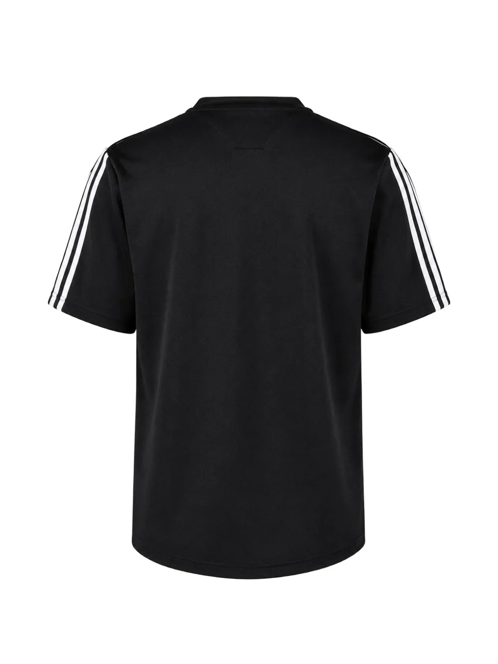 adidas Gestreepte top met geborduurd logo Zwart