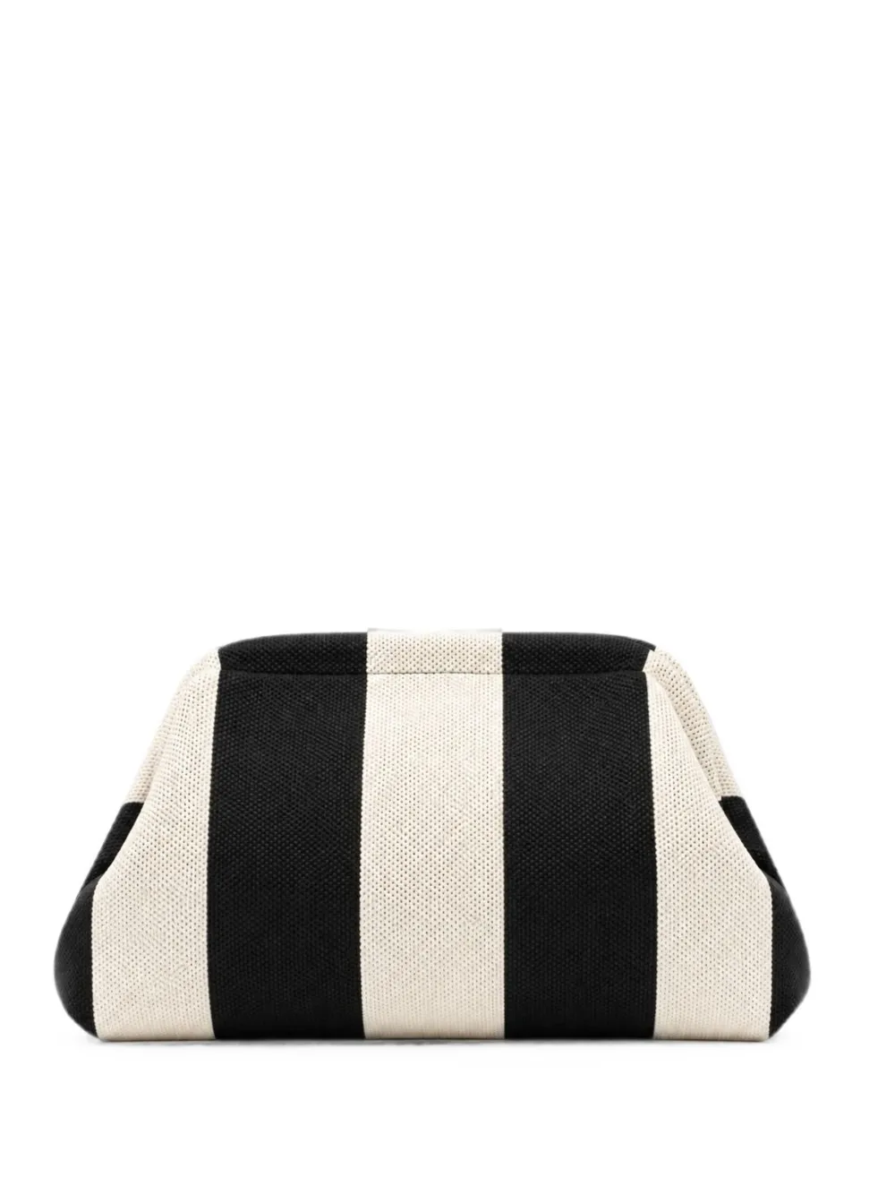 BEC + BRIDGE striped knit clutch bag - Schwarz
