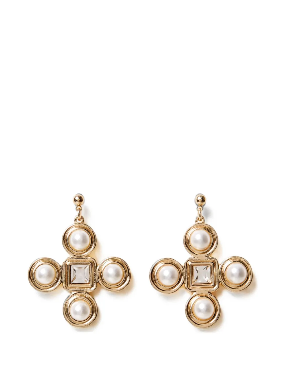 TWINSET Pendant cross earrings - Oro